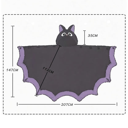 Capa de Murciélago con Capucha